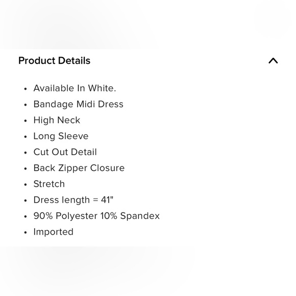 Fashion Nova Candice Bandage Midi Dress-Size XSmall NWT 🤍🤍 - Picture 4 of 6